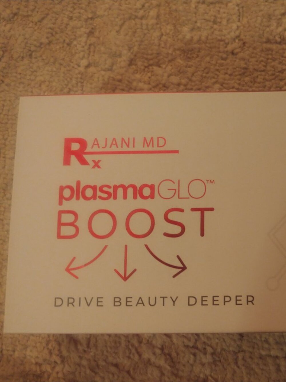 NEW Plasmaglo Boost beauty device